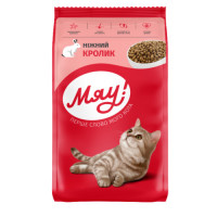 Сухий корм для котів Мяу із кроликом 2 кг