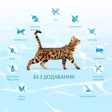 Сухий корм для котів OptiMeal Beauty Podium Shiny Coat & Dental Care з морепродуктами 4 кг