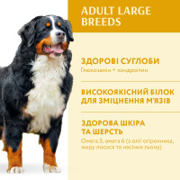 Сухий корм для собак великих порід OptiMeal з куркою 12 кг