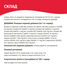 Сухий корм для котів М'яу зі смаком м'яса 11 кг