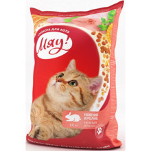 Сухой корм для котов Мяу с кроликом 11 кг