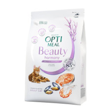 Сухий корм для котів OptiMeal Harmony Mild Calming Effect із морепродуктами 4 кг