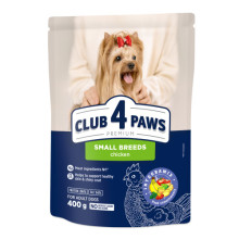 Сухой корм для собак малых пород Club 4 Paws 400 г