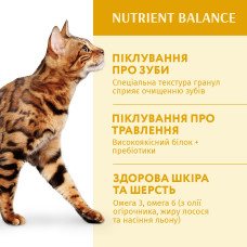 Сухий корм для котів OptiMeal Adult із куркою 4 кг
