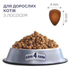 Сухий корм для котів Club 4 Paws з лососем 14 кг