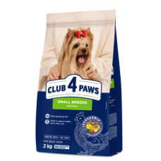 Сухий корм для собак малих порід Club 4 Paws 2 кг