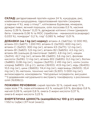 Сухий корм для стерилізованих котів Club 4 Paws Sterilized з індичкою 14 кг