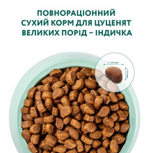 Сухий корм для цуценят великих порід OptiMeal Maxi Puppy з індичкою 12 кг