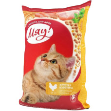Сухий корм для котів Мяу з куркою 11 кг