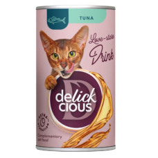 Вологий корм для котів Delickcious Напій з тунцем 140 г