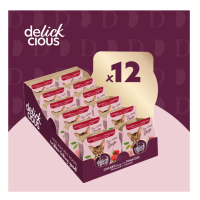 Суп для котів Delickcious з м'ясом курки, томатами та шпинатом 80 г