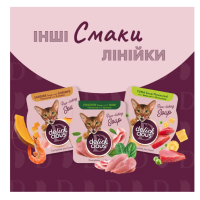 Суп для котів Delickcious з м'ясом курки, томатами та шпинатом 80 г
