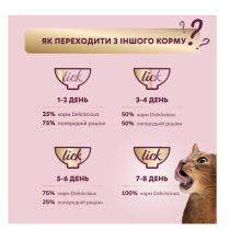 Суп для котов Delickcious с мясом курицы, ветчиной и шпинатом 80 г