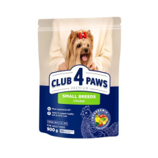 Сухий корм для собак малих порід Club 4 Paws 900 г