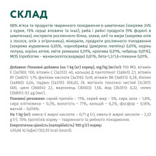 Вологий корм для котів OptiMeal Adult із фореллю у кремовому соусі 85 г