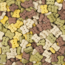 AnimAll 81919 Crunch Dog печенье Кость Mix, размер S, 3 кг