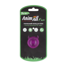 AnimAll Fun мяч чертик с пищалкой 45 мм фиолетовый