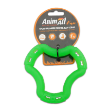 AnimAll Фан 88205 кільце 6 сторін 12 см зелене