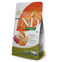 Сухой корм для кошек Farmina  N&D Grain Free PUMPKIN DUCK & CANTALUPE ADULT с уткой и тыквой 1,5 kg 35400
