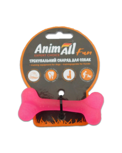 AnimAll Фан 88103 Кость 8 см коралловая