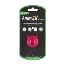 AnimAll Fun мяч чертик с пищалкой 45 мм розовый