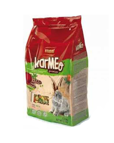 ВИТАПУЛ корм KARMEO премиум д/кролей 2,5кг, 1268