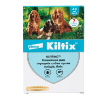 Bayer Kiltix (Килтикс) ошейник от блох и клещей для собак, 66 см