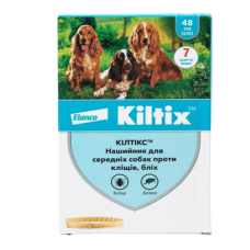 Bayer Kiltix (Кілтікс) ошийник від бліх та кліщів для собак, 66 см