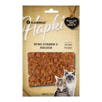 Flamingo Мягкие кубики из лосося для кошек 50 GR