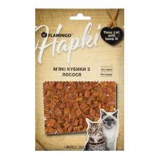 Flamingo М'які кубики з лосося для котів 50 GR