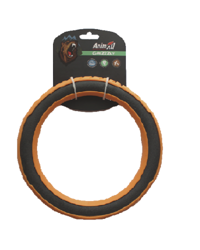 AGrizZzly 9703 Игрушка супер-кольцо L, orange/black