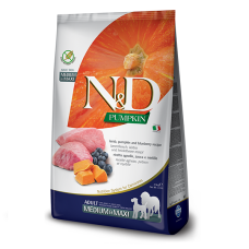 Сухой корм для собак cредних и крупных пород Farmina N&D Grain PUMPKIN LAMB & BLUEBERRY ADULT MEDIUM & MAXI 2,5 kg 33284