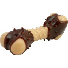 AGrizZzly 9840 Іграшка кістка з ароматом м'яса М, beige/brown