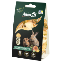 AnimAll Лакомство для грызунов, 30 г. Сушеные яблоко и банан