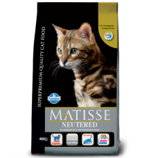 Сухий корм длястерилізованих котів Farmina MATISSE NEUTERED CHICKEN з куркою 400 г 16126