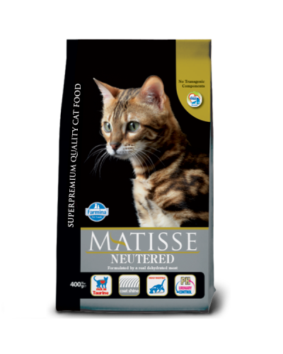 Сухий корм длястерилізованих котів Farmina MATISSE NEUTERED CHICKEN з куркою 400 г 16126
