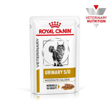 Вологий корм для дорослих котів ROYAL CANIN URINARY S/O MODERATE CALORIE CAT 85 г