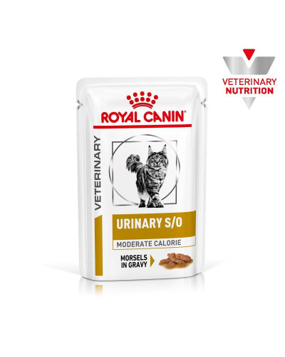 Вологий корм для дорослих котів ROYAL CANIN URINARY S/O MODERATE CALORIE CAT 85 г