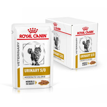 Вологий корм для дорослих котів ROYAL CANIN URINARY S/O MODERATE CALORIE CAT 85 г