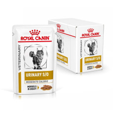 Вологий корм для дорослих котів ROYAL CANIN URINARY S/O MODERATE CALORIE CAT 85 г