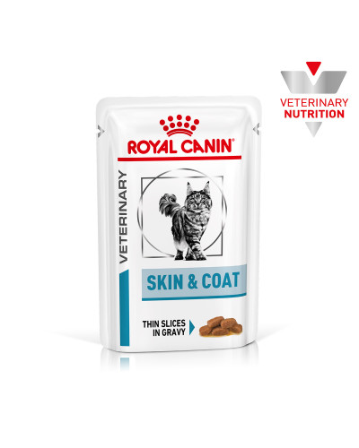 Влажный корм для взрослых кошек ROYAL CANIN SKIN and COAT CAT 85 г