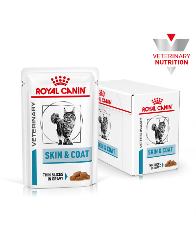 Влажный корм для взрослых кошек ROYAL CANIN SKIN and COAT CAT 85 г