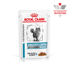 Влажный корм для взрослых кошек ROYAL CANIN SENSITIVITY CONTROL CHICKEN CAT Pouches 85 г