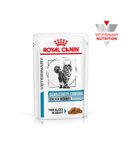 Вологий корм для дорослих котів ROYAL CANIN SENSITIVITY CONTROL CHICKEN CAT Pouches 85 г