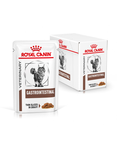 Влажный корм для взрослых кошек ROYAL CANIN GASTRO-INTESTINAL CAT Pouches 85 г