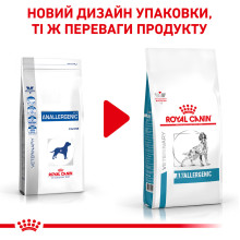 Корм для дорослих собак ROYAL CANIN ANALLERGENIC DOG 3.0 кг