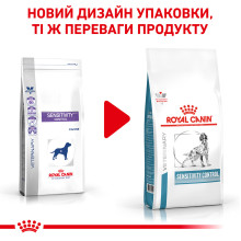 Корм для взрослых собак ROYAL CANIN SENSITIVITY CONTROL DOG 14 кг
