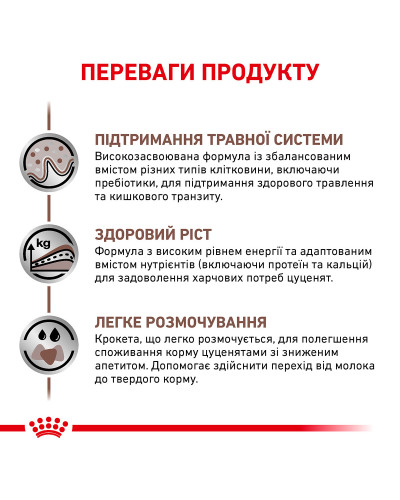 Корм для щенков ROYAL CANIN GASTROINTESTINAL PUPPY 1 кг