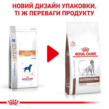 Корм для взрослых собак ROYAL CANIN GASTRO INTESTINAL LOW FAT DOG 1.5 кг