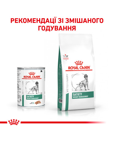 Вологий корм для дорослих собак ROYAL CANIN SATIETY WEIGHT MANAGEMENT DOG Cans 0.41 кг